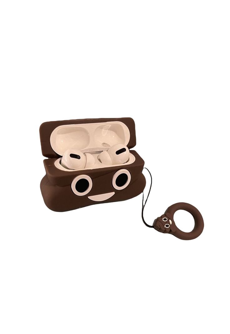 FUNDAS 3D PARA AIRPODS PRO DE POOP-1
