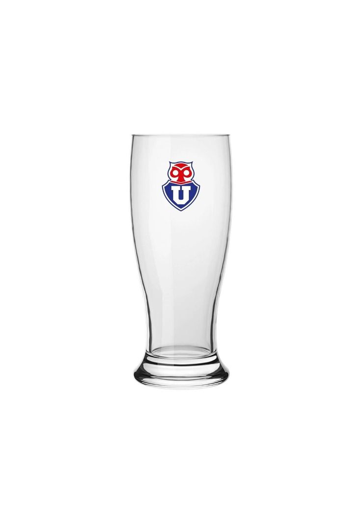 Vaso Cervecero de Vidrio 370 ml U de Chile-0