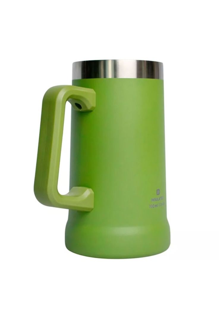 Mug Tazon Warmy Acero Inoxidable Verde 700ml-1