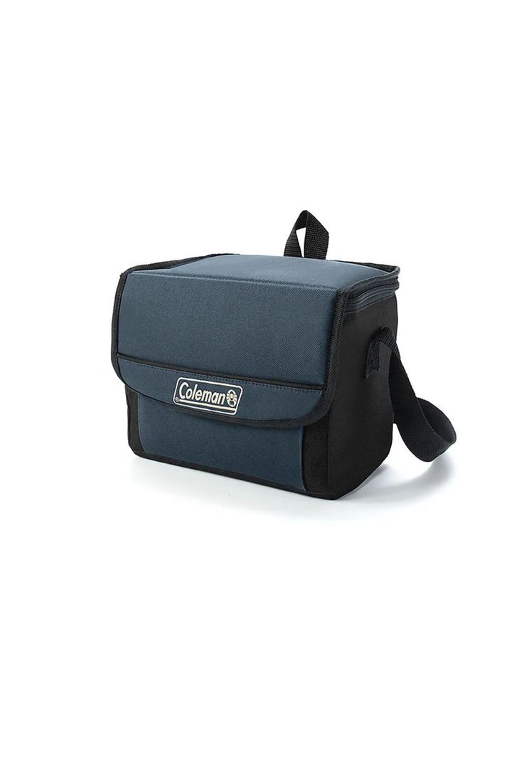 Soft Cooler Coleman Plegable 9 Latas 17x22cm Azul Pizarra-2