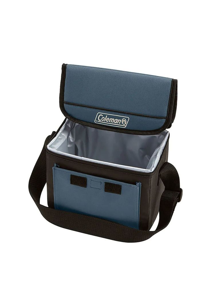 Soft Cooler Coleman Plegable 9 Latas 17x22cm Azul Pizarra-3