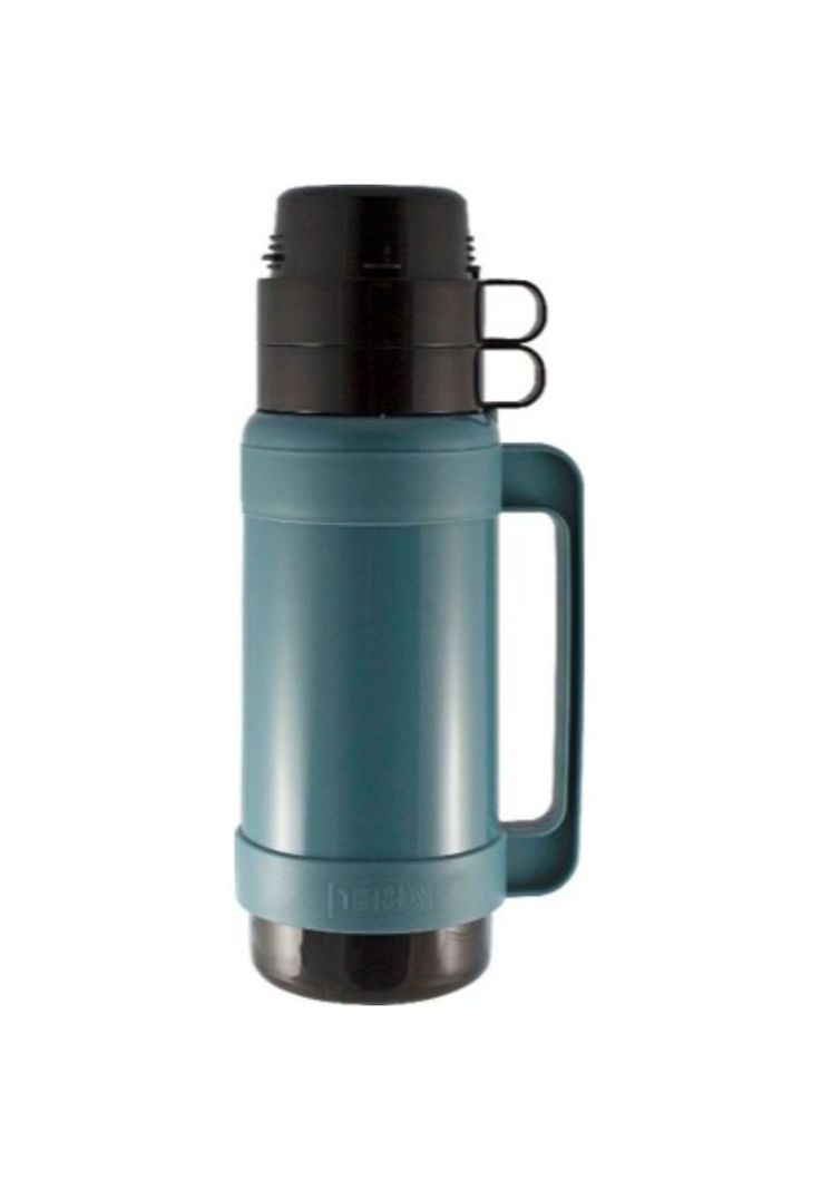 Termo 1 Litro Para Liquidos Frios y Calientes Celeste-0