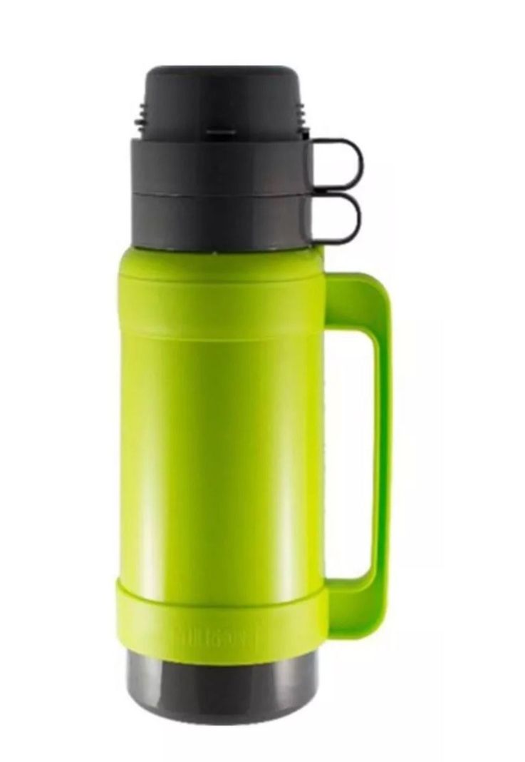 Termo 1 Litro Para Liquidos Frios y Calientes Verde-0