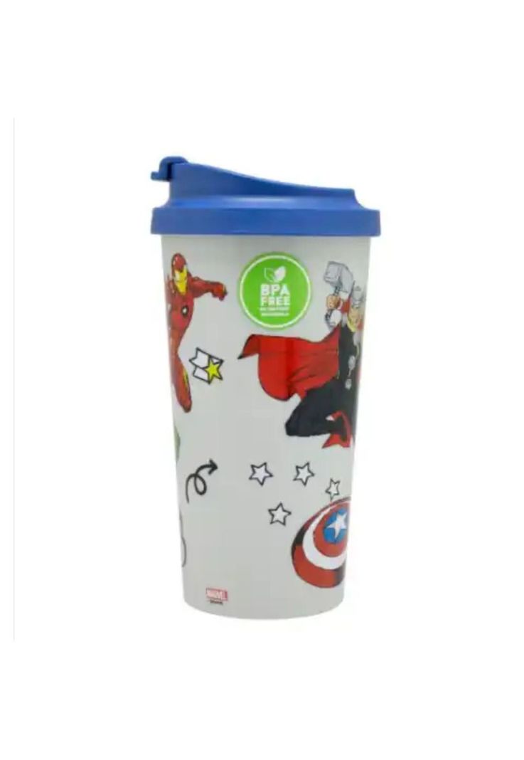 Vaso Mug Venti Con Tapa 480ml Los Vengadores-0