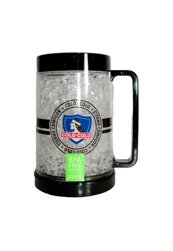 Vaso Cervecero Shopero con Gel para Enfriar 600ml Colo Colo-1