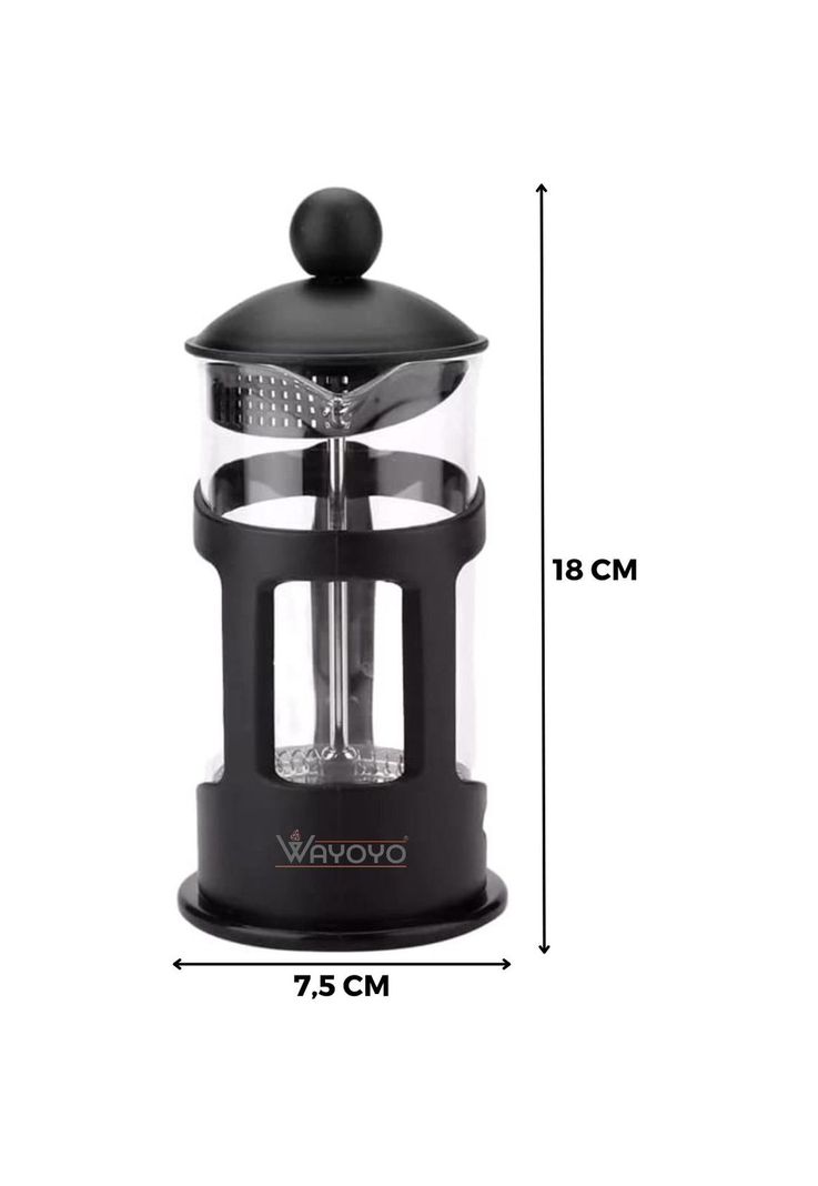 Cafetera Prensa Francesa Acero Inoxidable 350ml-1