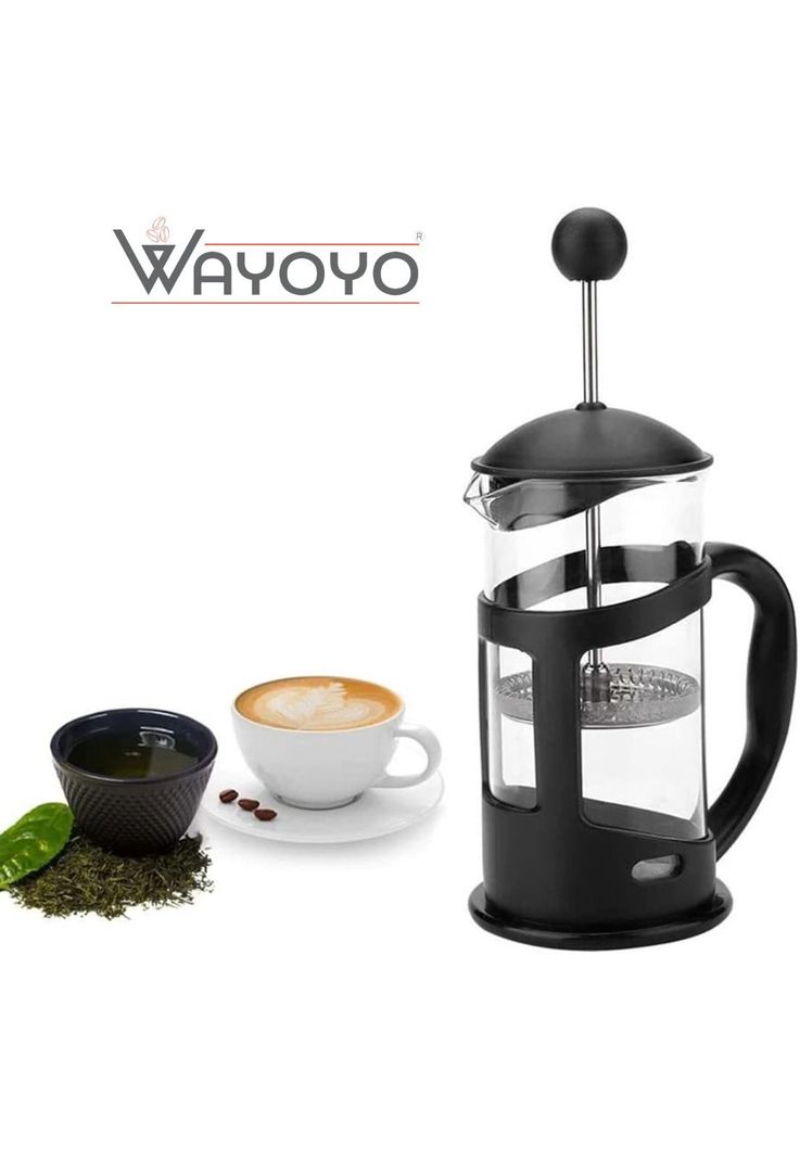 Cafetera Prensa Francesa Acero Inoxidable 350ml-3