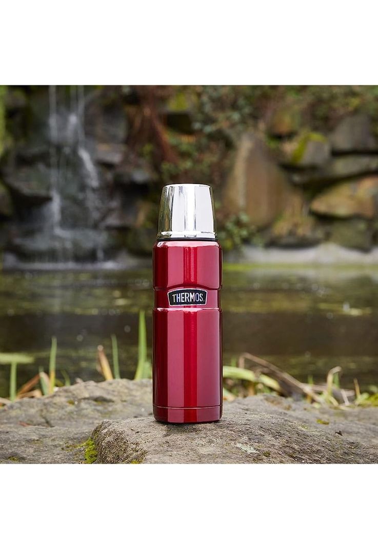 Termo King Acero Inoxidable Rojo 470ml Thermos-5