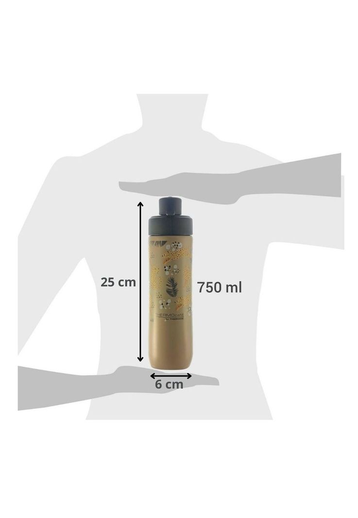Botella Thermos Antiderrame Acero Inoxidable 750ml Cheetah-1