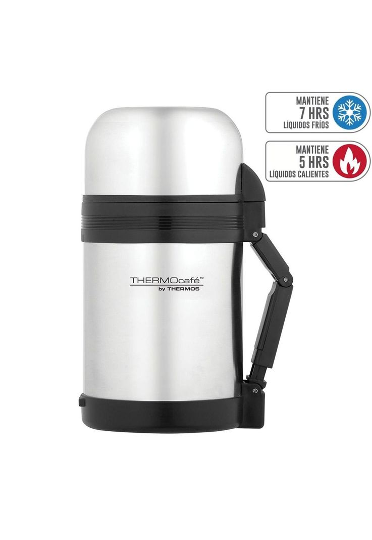 Termo Multipropósito Acero Inoxidable Comida y Liquido 1L-4