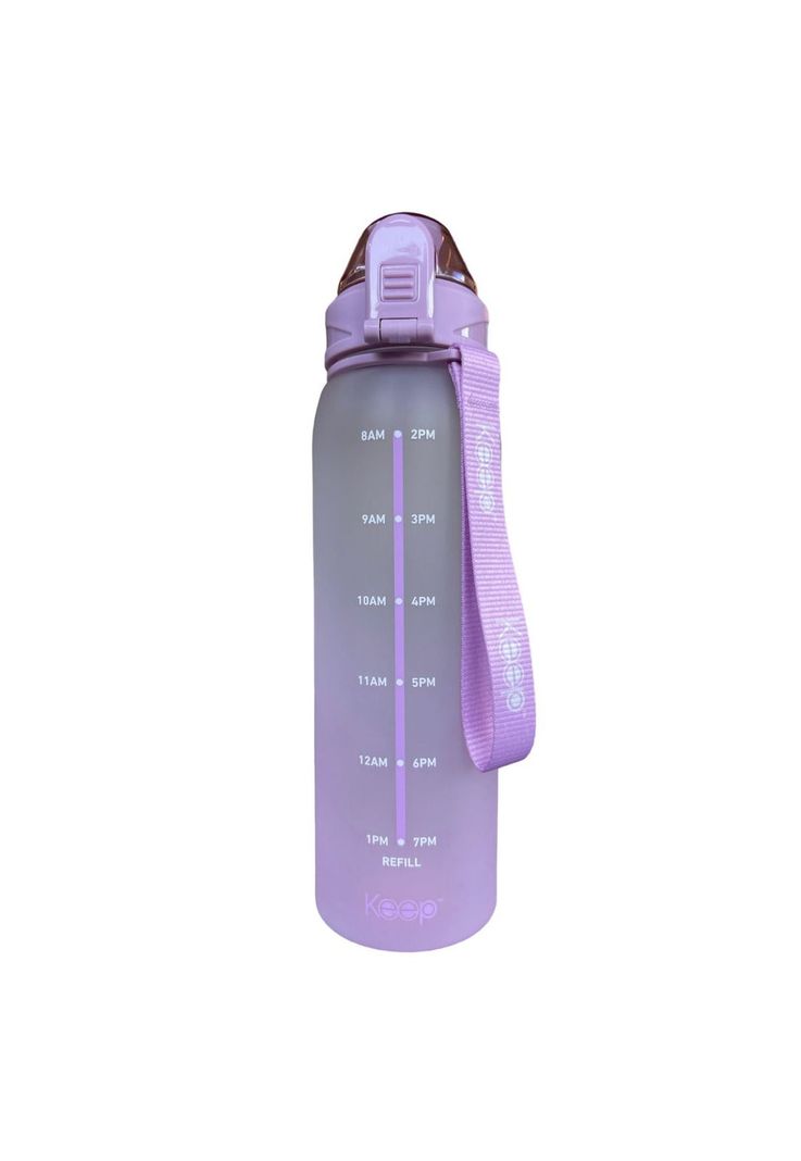 Botella Rubber Keep 1L Hidratación Diaria Tapa Segura-0