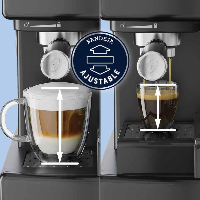 Cafetera Automatica Oster Prima Latte Negra-4