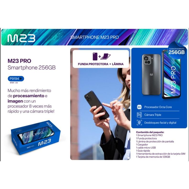 Telefono Celular Multi M23 Pro P9194-3