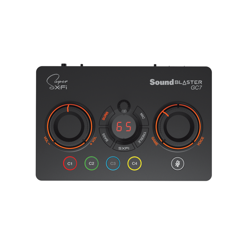 Tarjeta de Sonido Dac USB Creative Sound Blaster GC7-4