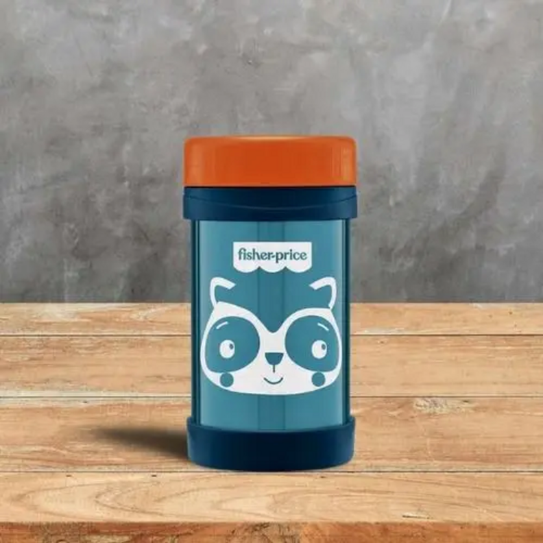 Termo Acero Inox Fisher Price 450ml Azul BB1090-1