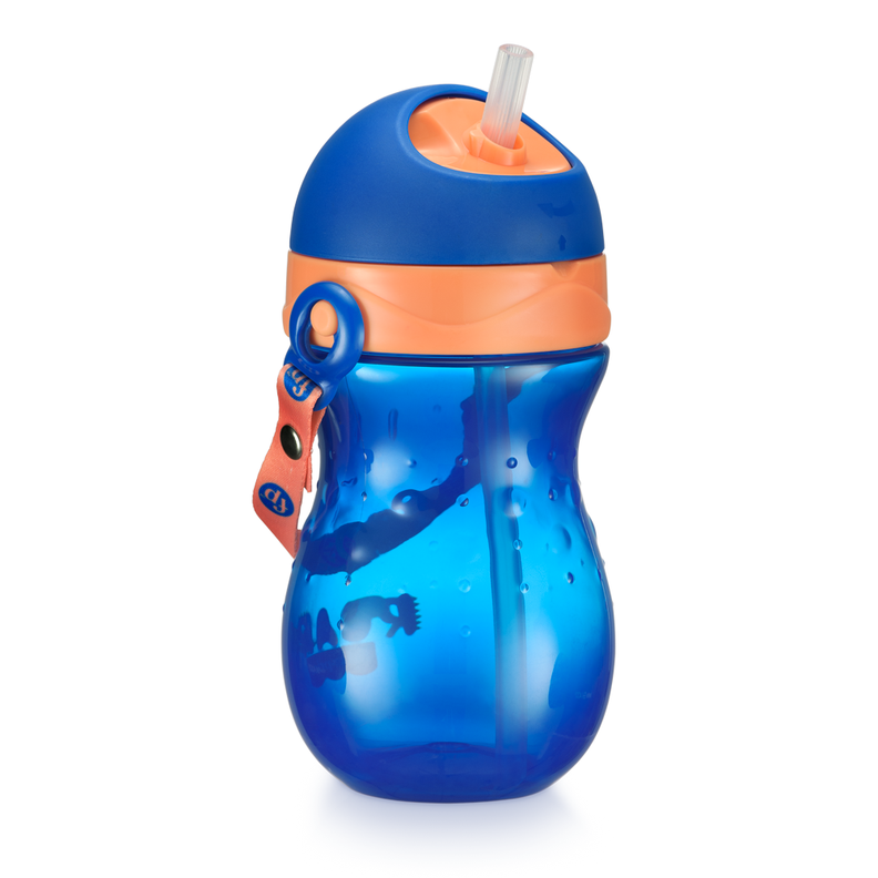 Vaso Bombilla Fisher Price Playful 360 ml Azul BB1018-1