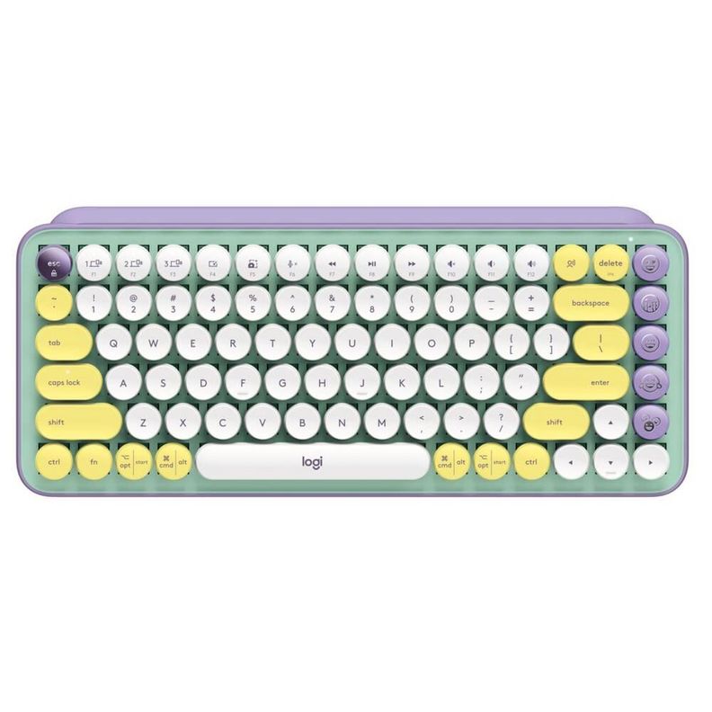 Teclado Logitech Pop Keys Lila Daydream-0