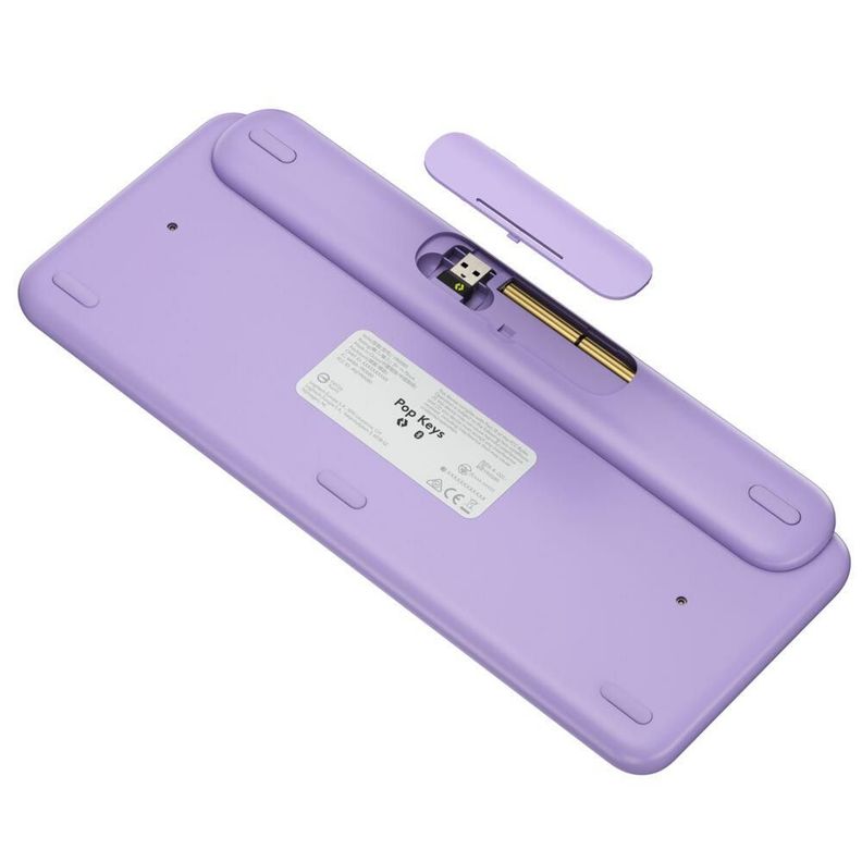 Teclado Logitech Pop Keys Lila Daydream-7