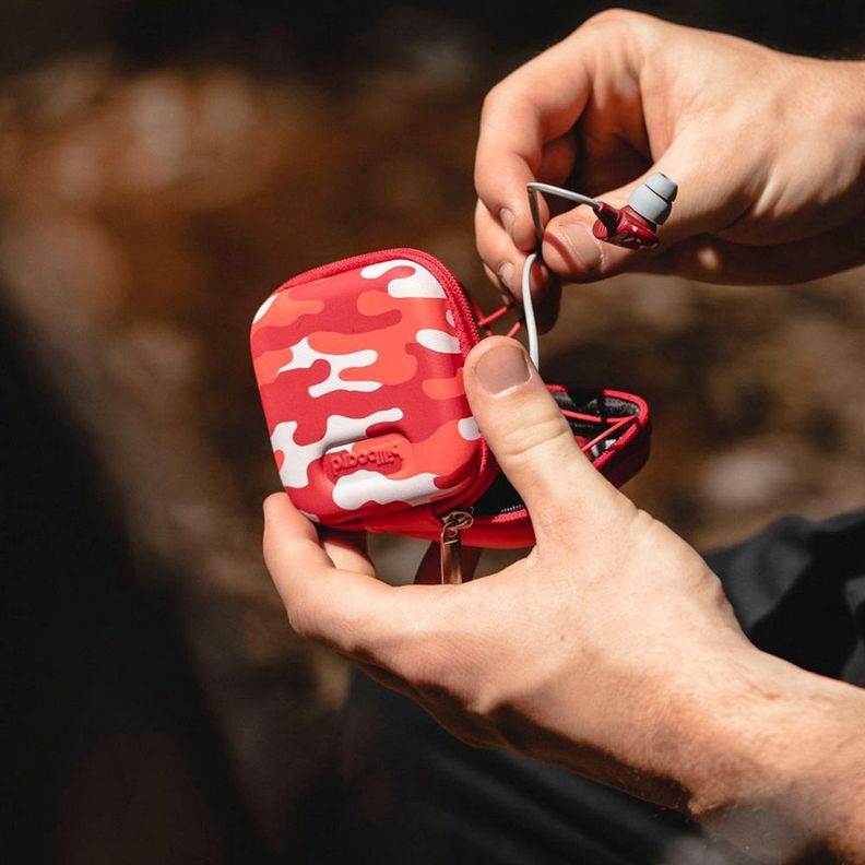 Audifono Bluetooth Billboard In Ear Survivor Rojo-3
