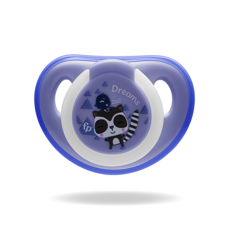 Chupete Fisher Price First Moments Glow 1 Est Azul BB1037-0