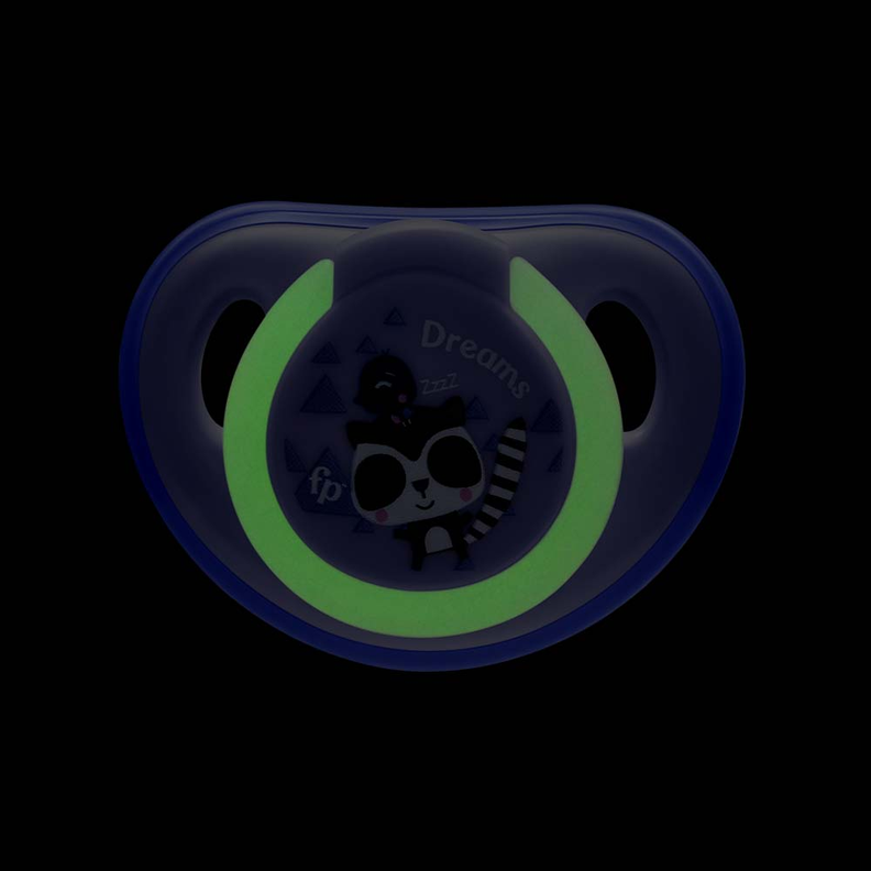Chupete Fisher Price First Moments Glow 1 Est Azul BB1037-1