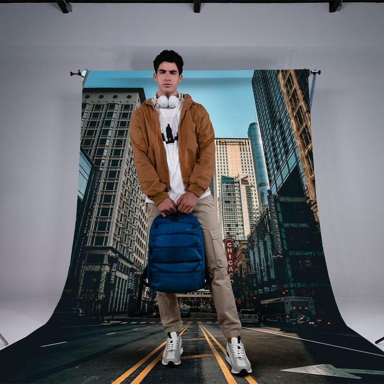 Mochila Notebook Coolcapital Sarec 15,6 Azul CC-B75860-4