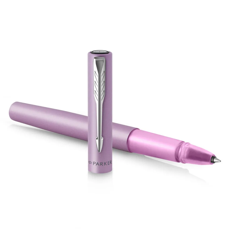 Bolígrafo Rollerball Parker Vector XL Lila Tinta Negra-3