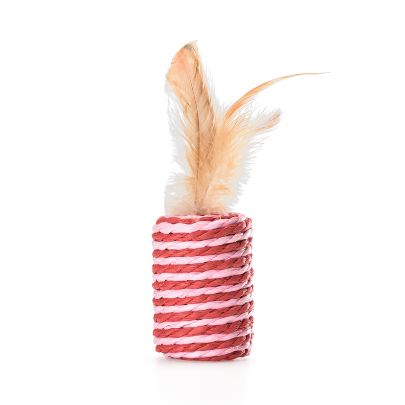 Juguete Para Gato Mimo Cilindro Fibra Na 4cm PP130-0