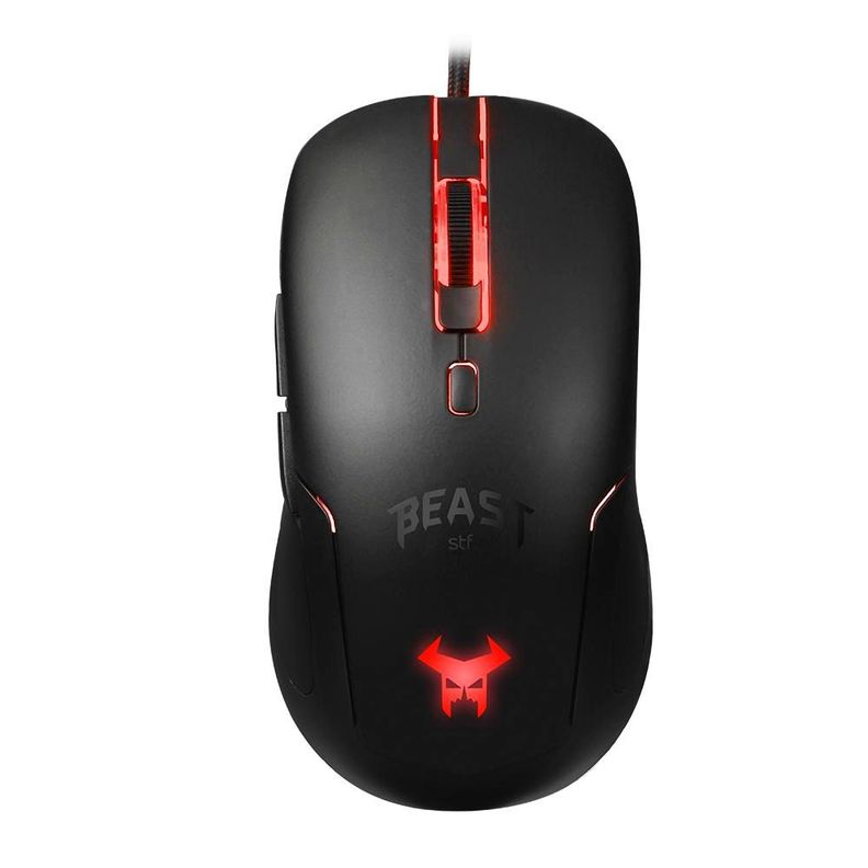 Mouse Gamer STF Abysmal Arsenal USB Negro