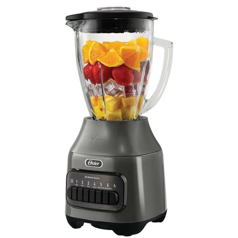 Licuadora Oster Vaso Vidrio  6 Vel  BLSTPEG-GPB-1
