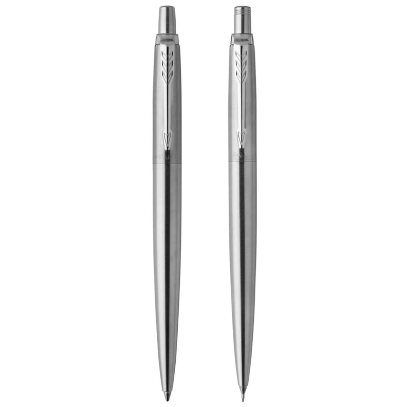 Set Parker Pack Boligrafo y Portaminas Jotter Acero-1