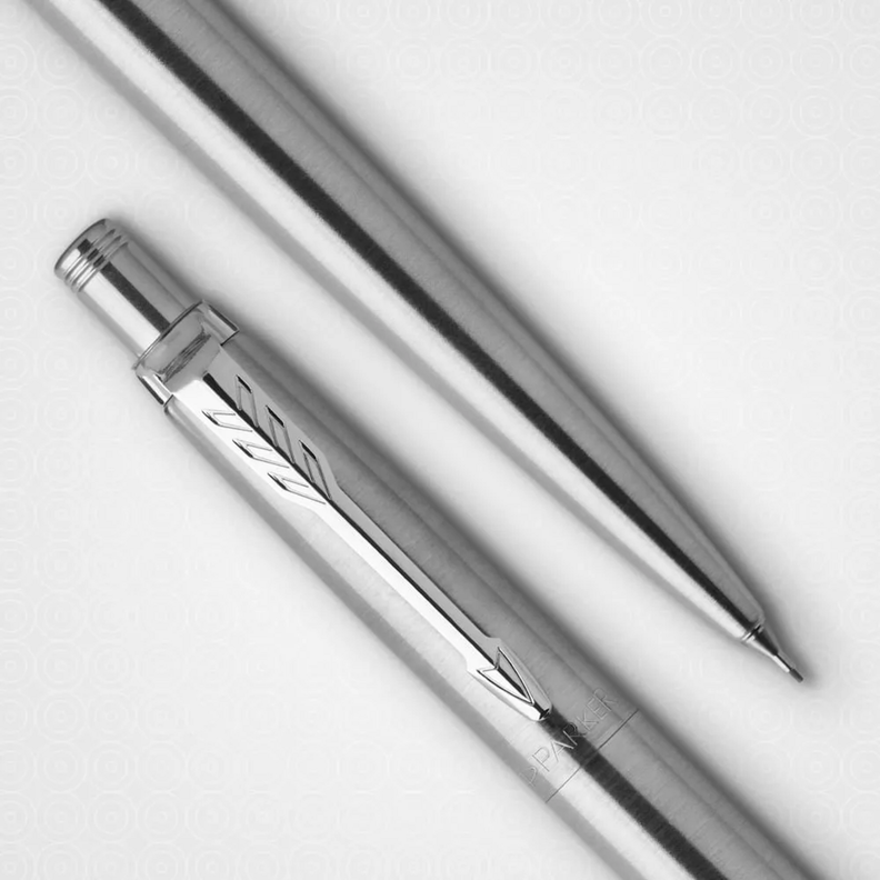 Set Parker Pack Boligrafo y Portaminas Jotter Acero-2