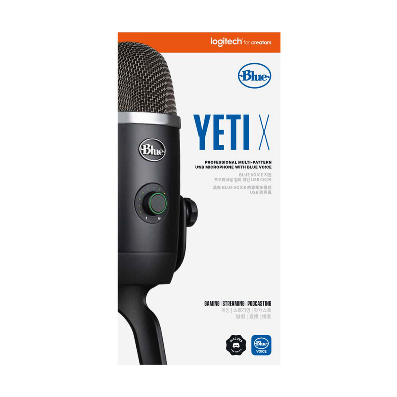 Microfono Logitech Blue Yeti X Blackout-7