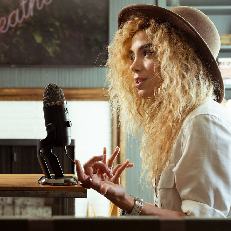Microfono Logitech Blue Yeti X Blackout-9