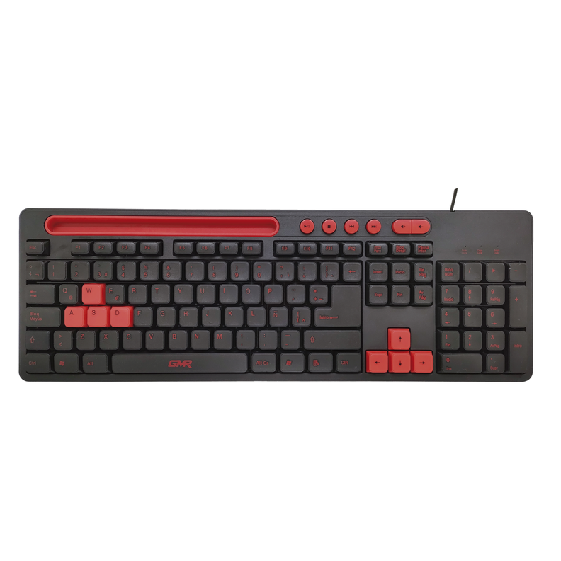 Teclado Gamer Multilaser con Soporte Para Telefono TC504-0