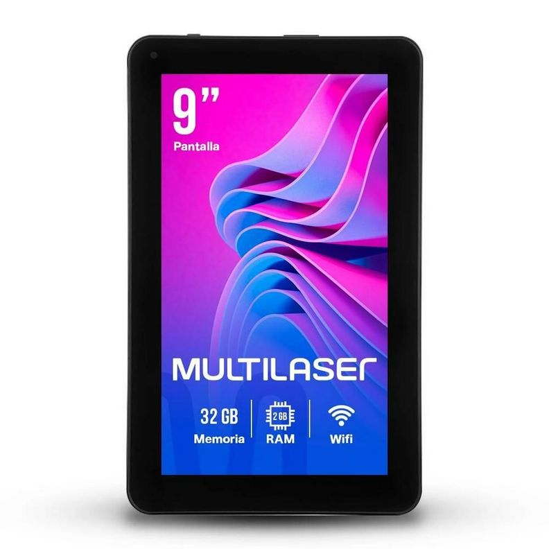 Tablet 9 Pulgadas Multilaser M9 2-32 NB616 Negro-0