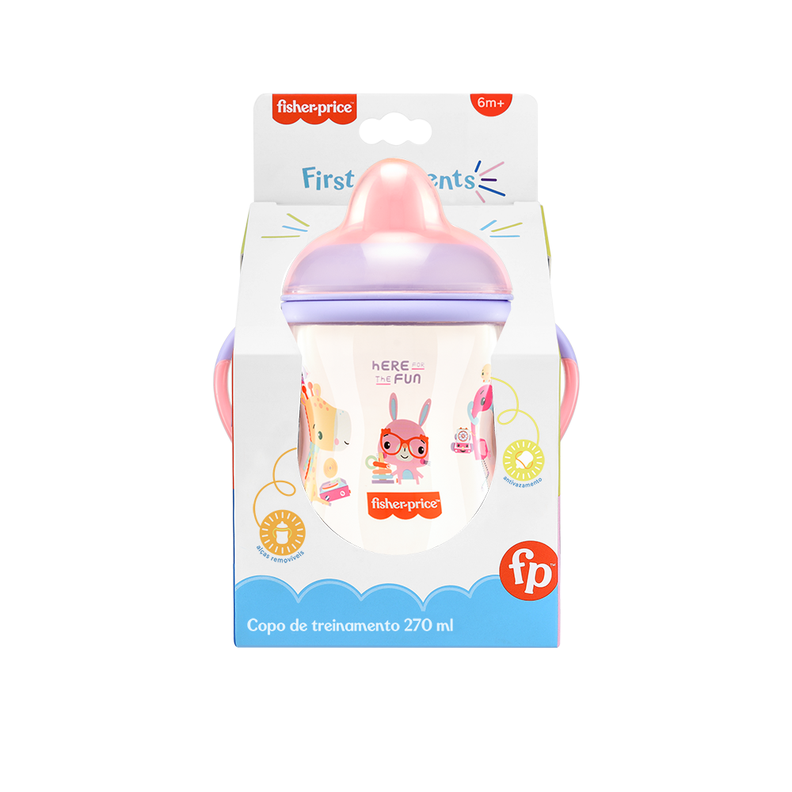 Vaso First Moments Fisher Price Rosa BB1015-2