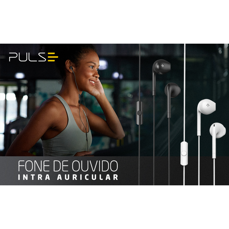 Audifono In Ear con Cable Pulse Pro Negro PH332-5
