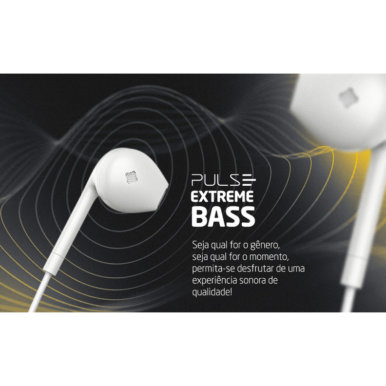 Audifono In Ear con Cable Pulse Pro Negro PH332-6