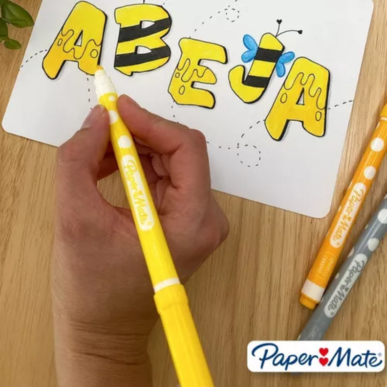 Set de Marcadores Scripto Paper Mate 24 Colores-1