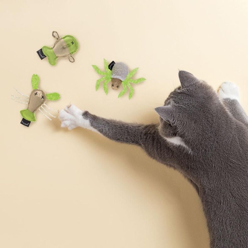 Juguete Gato Mimo Pescado Peluche Catnip 9cm PP227-2