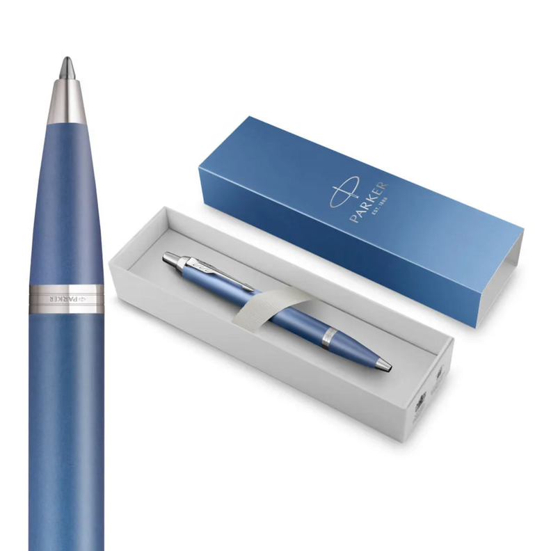 Bolígrafo Parker IM Writing Rituals Azul Med Tinta Azul-0