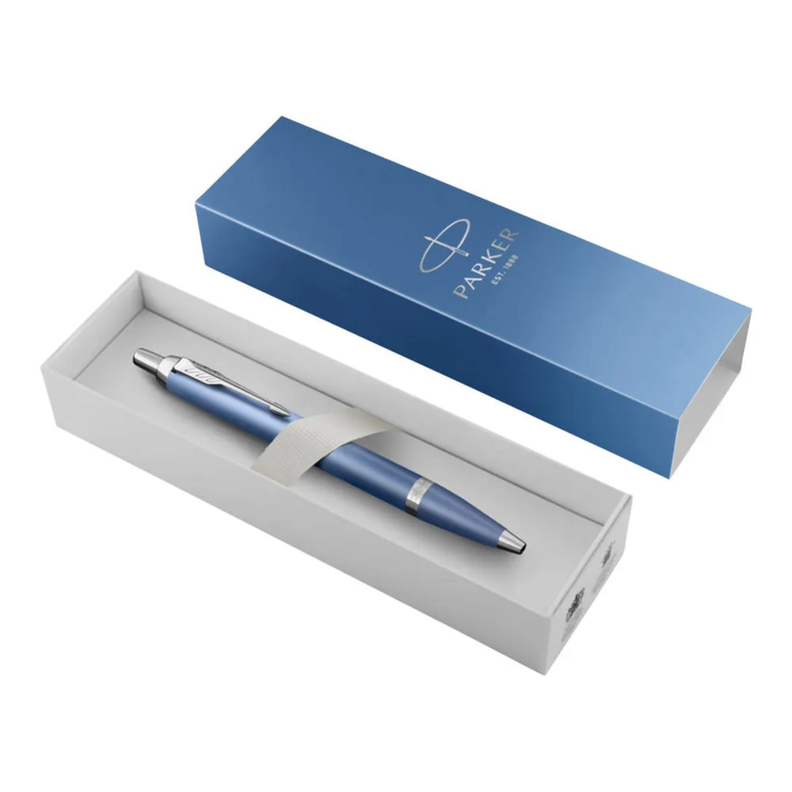 Bolígrafo Parker IM Writing Rituals Azul Med Tinta Azul-4