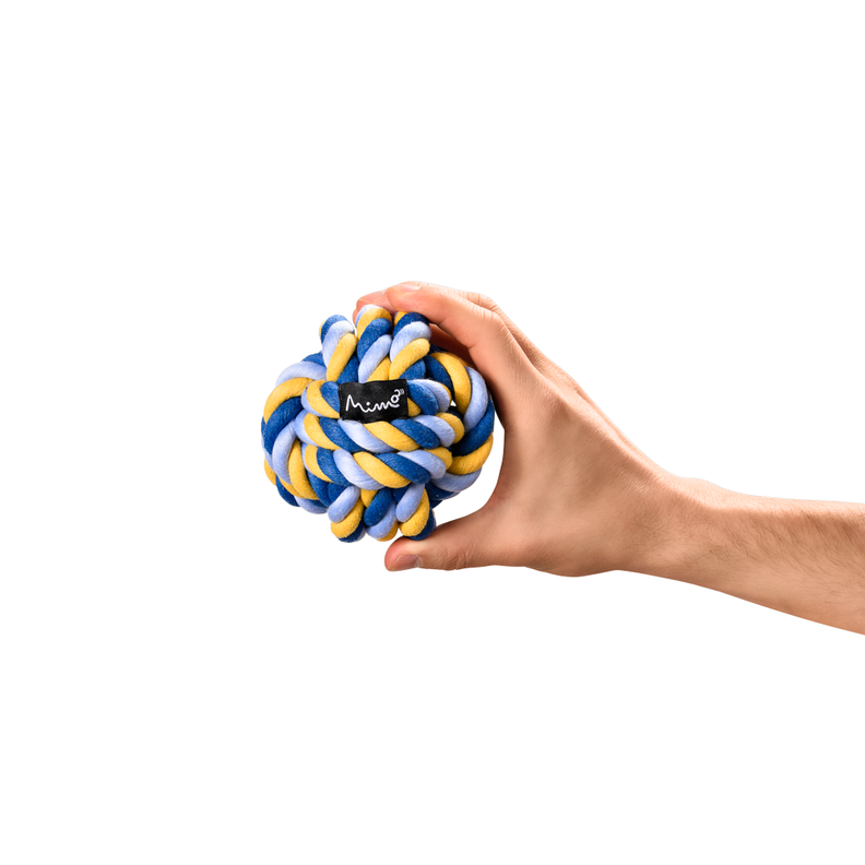 Juguete Para Perro Mimo Pelota Cuerda 10cm PP103-1