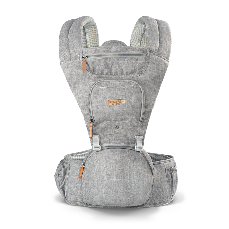 Canguro Porta Bebe Fisher Price Gris BB312-0