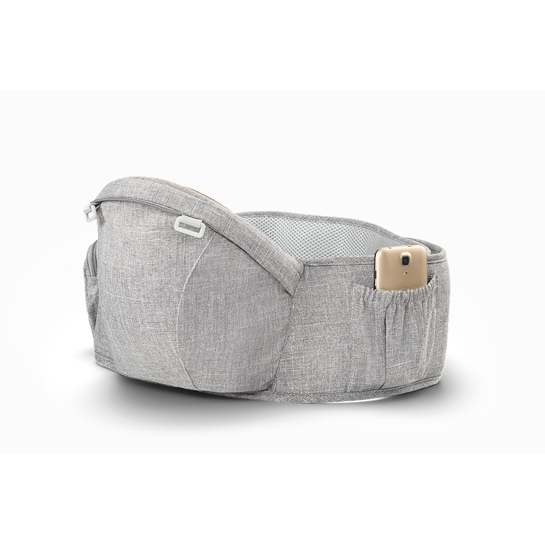 Canguro Porta Bebe Fisher Price Gris BB312-4