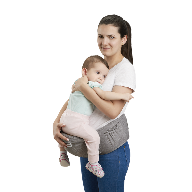 Canguro Porta Bebe Fisher Price Gris BB312-7