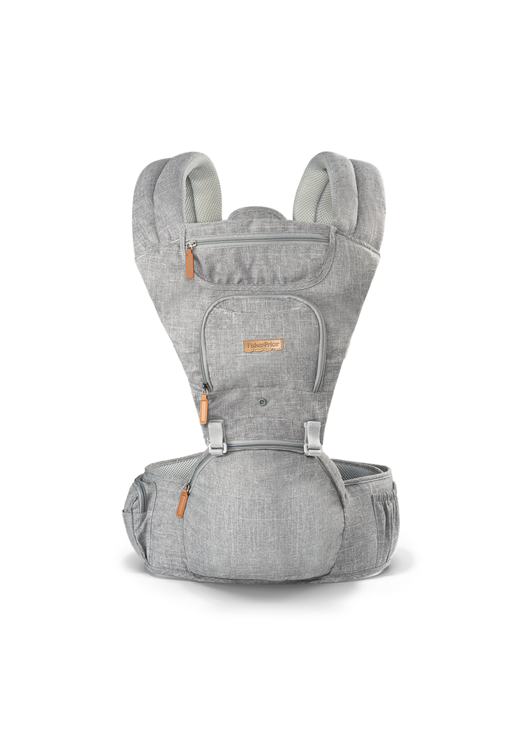 Canguro Porta Bebe Fisher Price Gris BB312