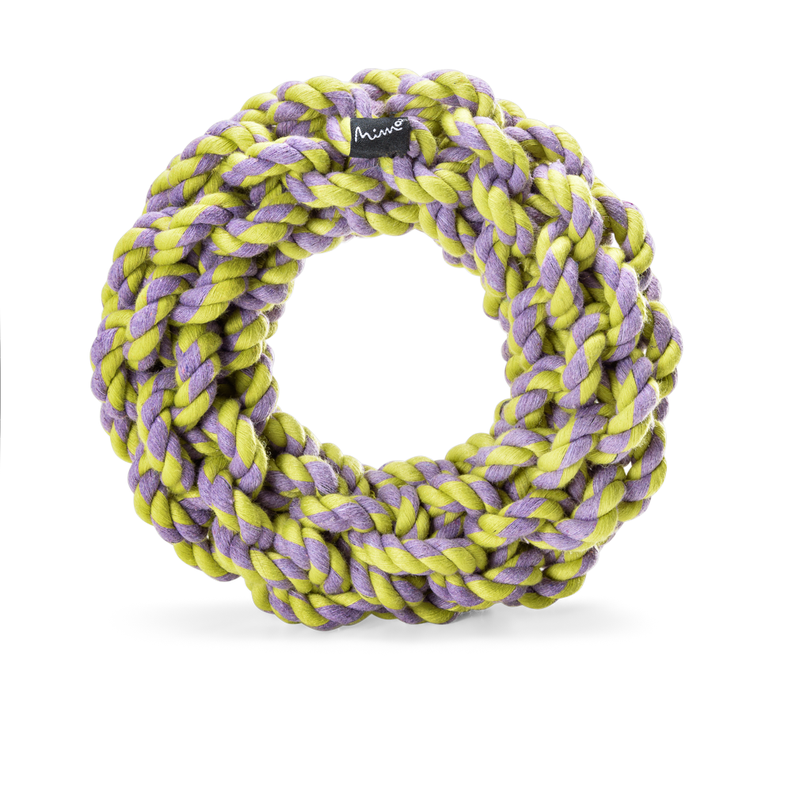 Juguete Para Perro Mimo Aro de Cuerda 18cm PP223-0