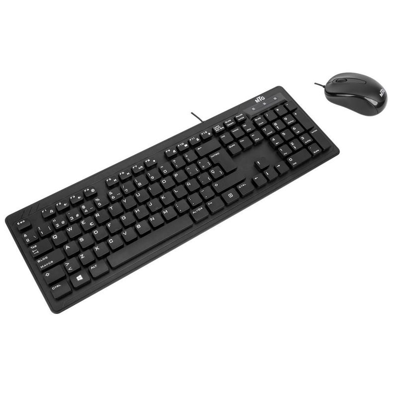 Combo Teclado y Mouse Cable Targus Espanol AKM617-0
